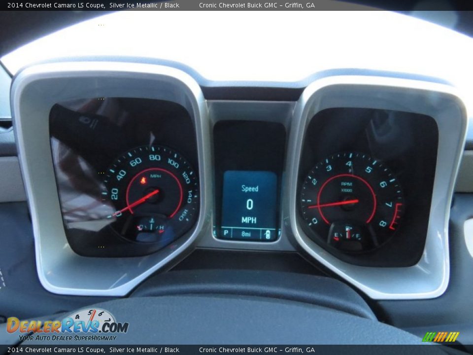 2014 Chevrolet Camaro LS Coupe Silver Ice Metallic / Black Photo #14
