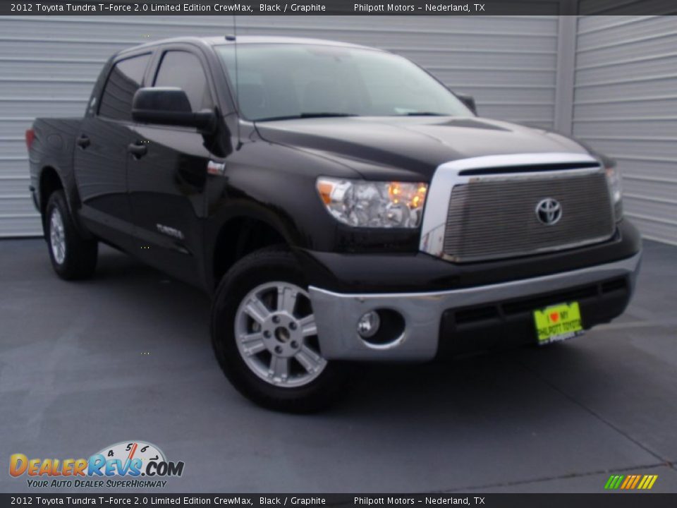 2012 Toyota Tundra T-Force 2.0 Limited Edition CrewMax Black / Graphite Photo #1
