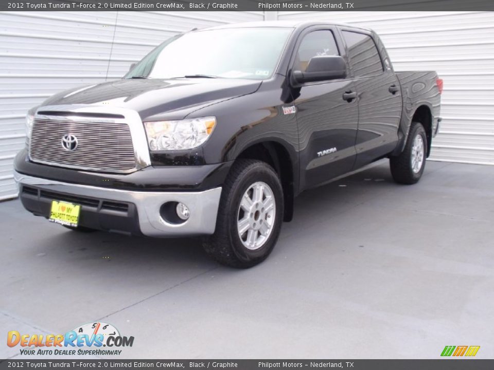 2012 Toyota Tundra T-Force 2.0 Limited Edition CrewMax Black / Graphite Photo #7