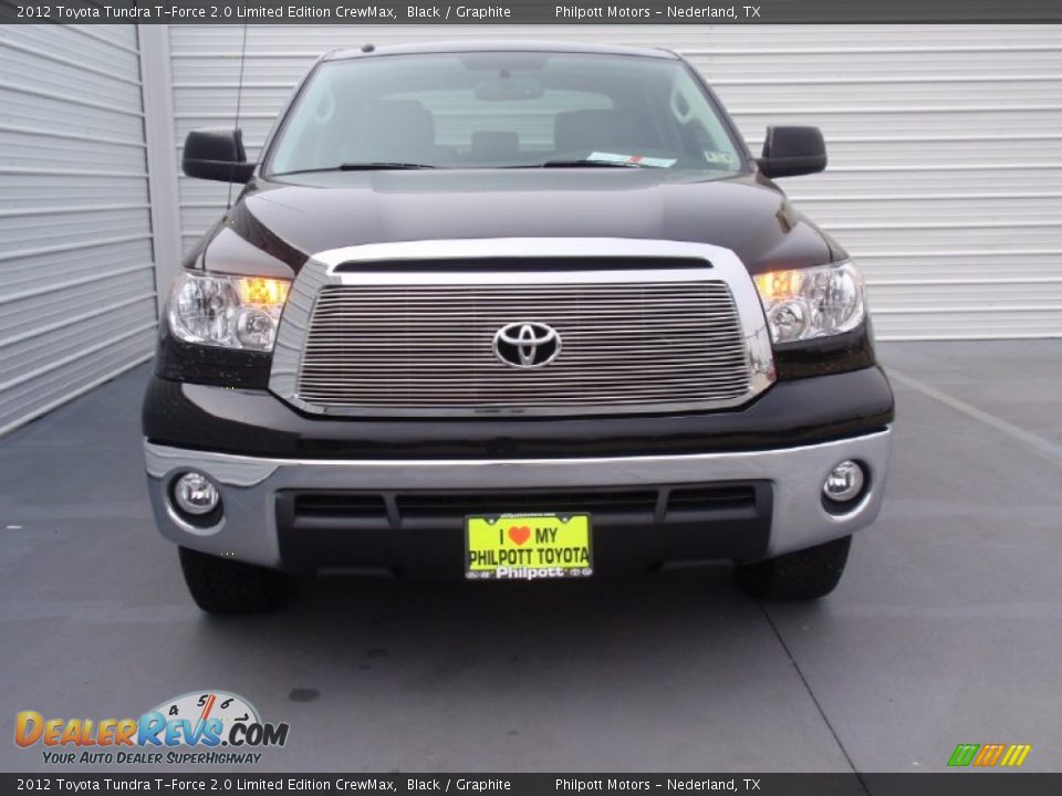 2012 Toyota Tundra T-Force 2.0 Limited Edition CrewMax Black / Graphite Photo #8