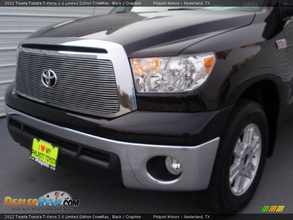 2012 Toyota Tundra T-Force 2.0 Limited Edition CrewMax Black / Graphite Photo #12