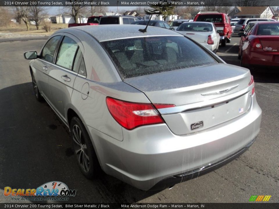 2014 Chrysler 200 Touring Sedan Billet Silver Metallic / Black Photo #3