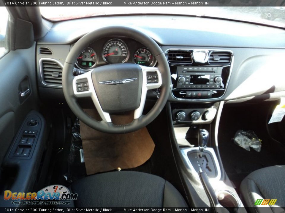 2014 Chrysler 200 Touring Sedan Billet Silver Metallic / Black Photo #4