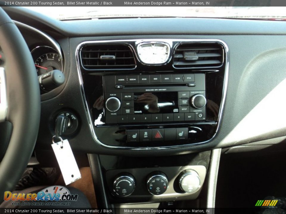 2014 Chrysler 200 Touring Sedan Billet Silver Metallic / Black Photo #6