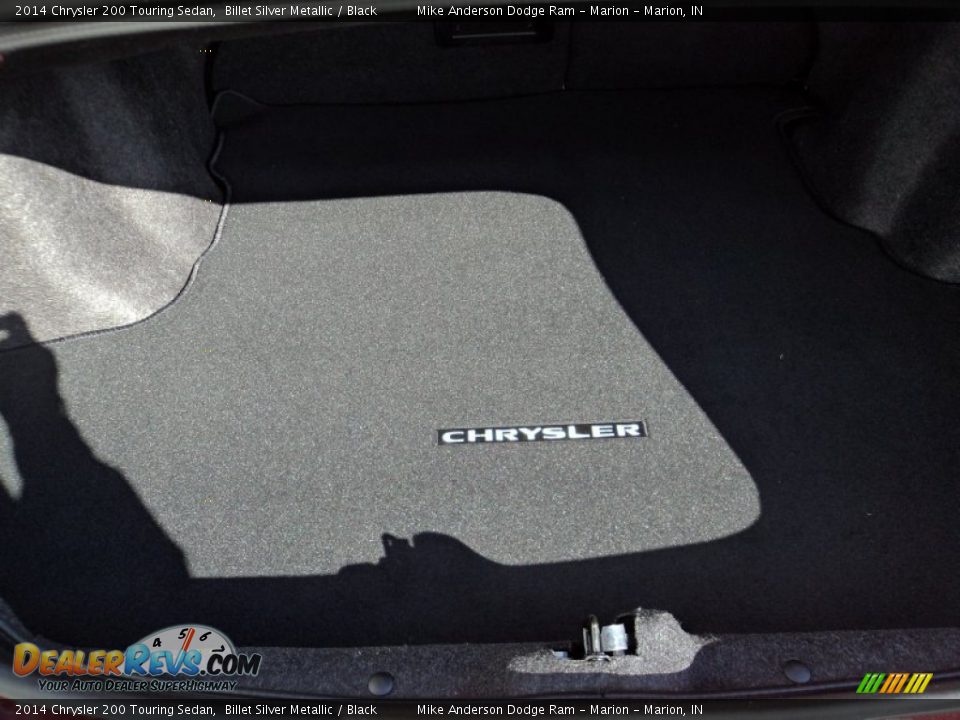 2014 Chrysler 200 Touring Sedan Billet Silver Metallic / Black Photo #9