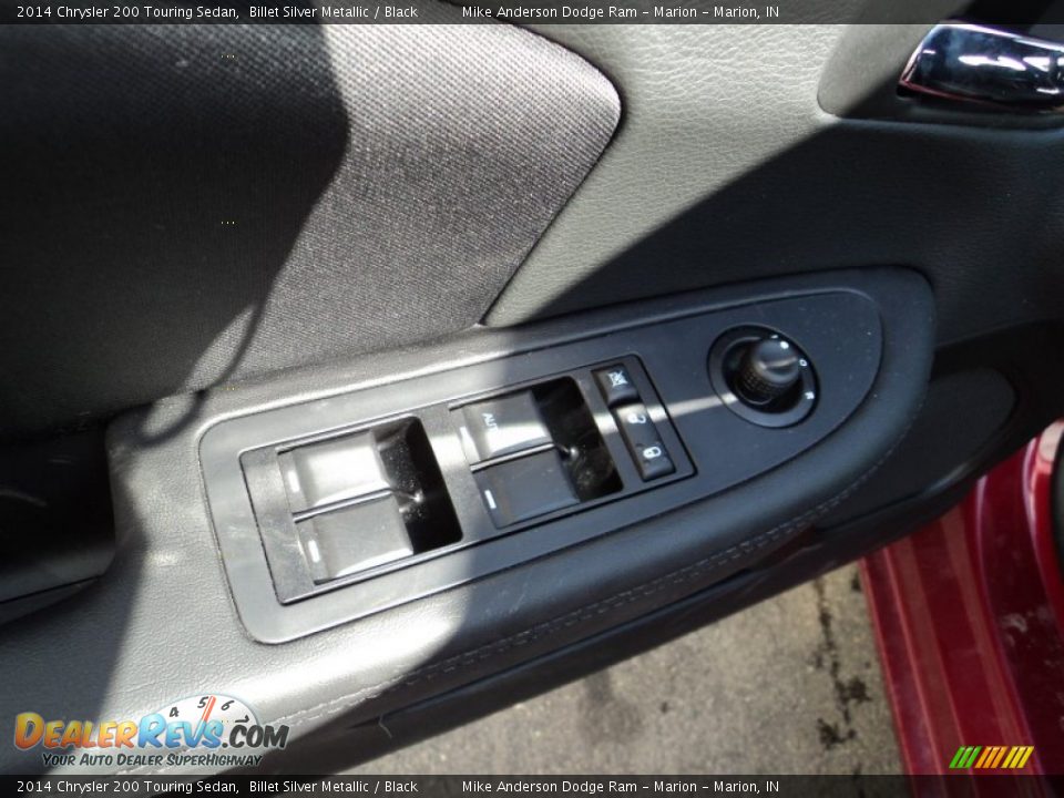 2014 Chrysler 200 Touring Sedan Billet Silver Metallic / Black Photo #11