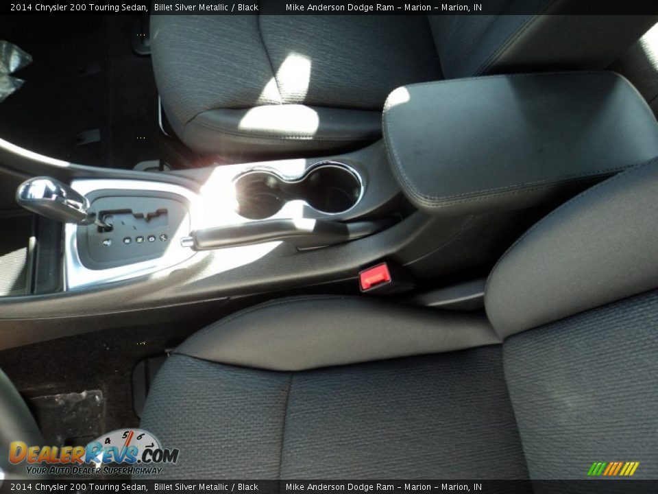2014 Chrysler 200 Touring Sedan Billet Silver Metallic / Black Photo #14