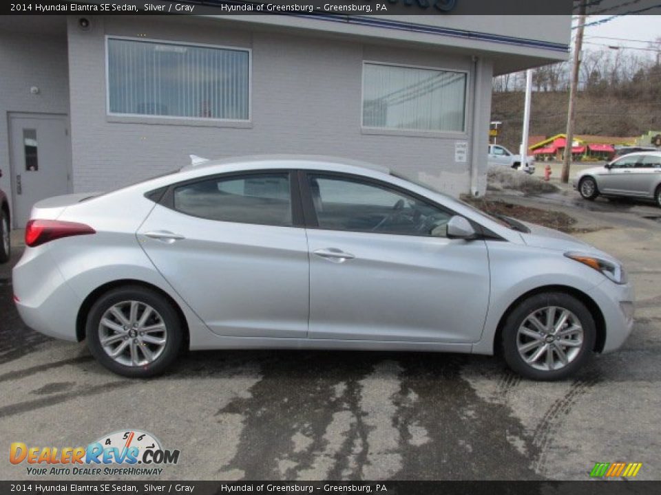 2014 Hyundai Elantra SE Sedan Silver / Gray Photo #2