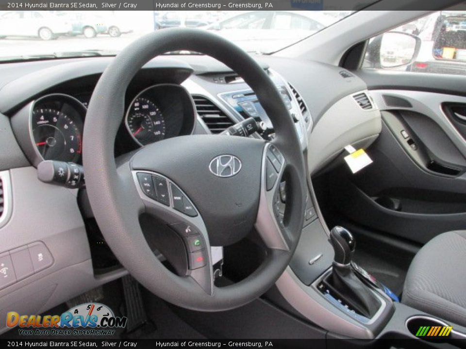 2014 Hyundai Elantra SE Sedan Silver / Gray Photo #6