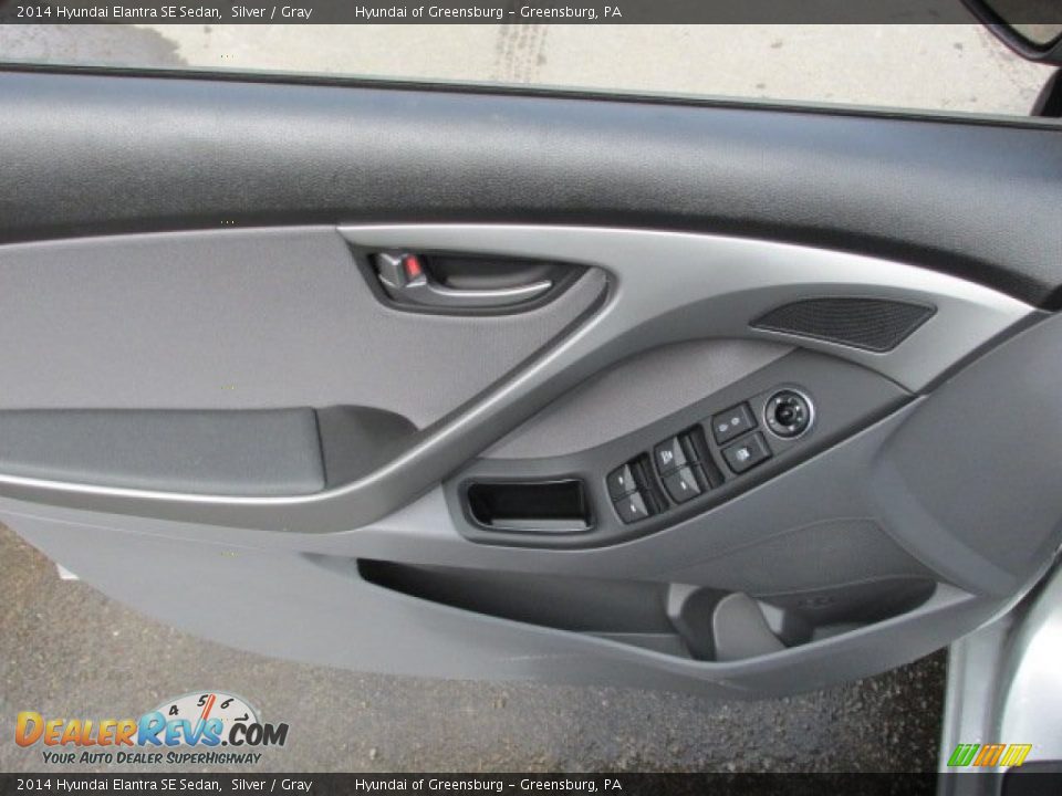 2014 Hyundai Elantra SE Sedan Silver / Gray Photo #7