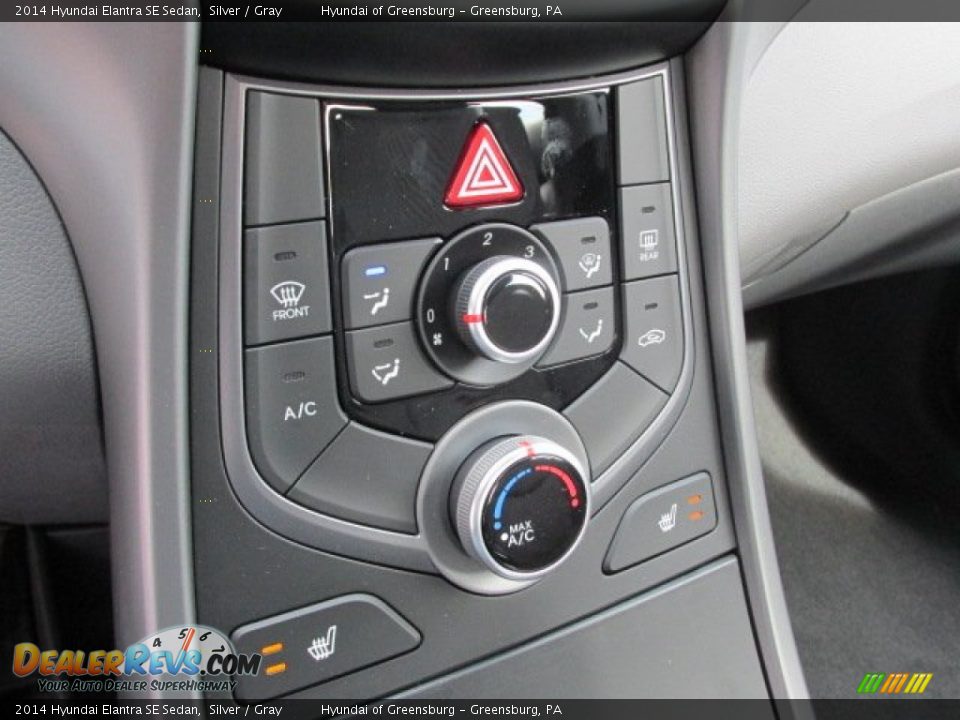 2014 Hyundai Elantra SE Sedan Silver / Gray Photo #10