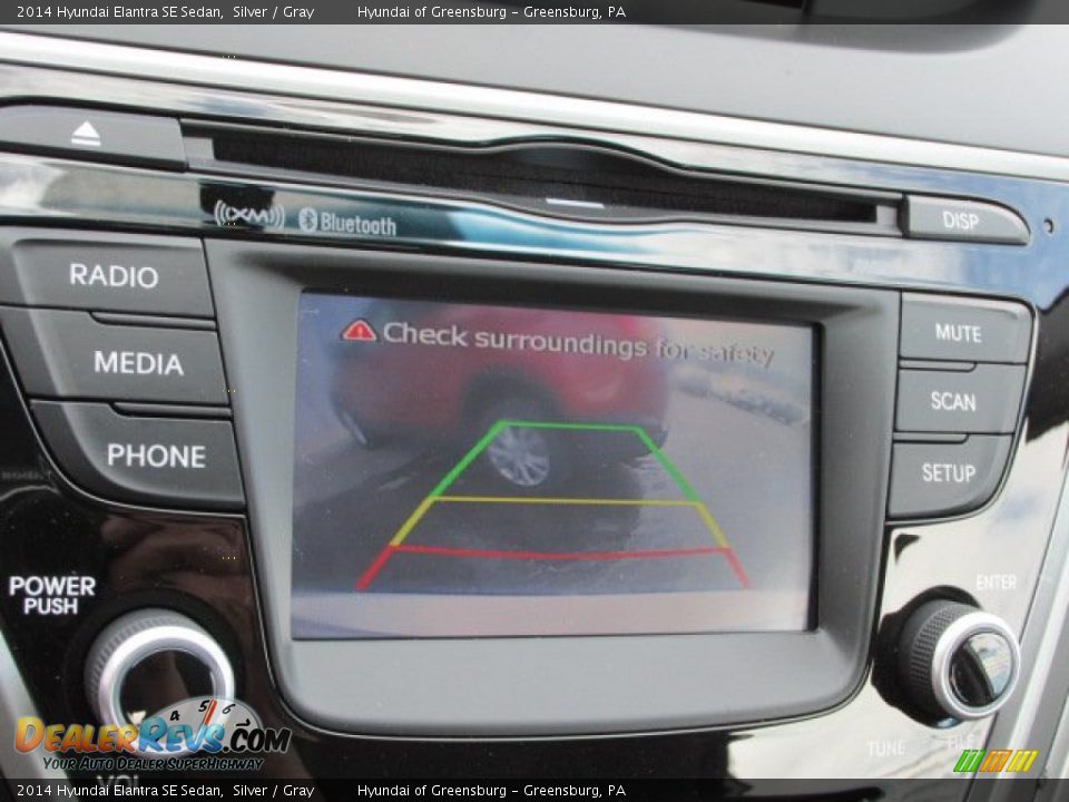 2014 Hyundai Elantra SE Sedan Silver / Gray Photo #12