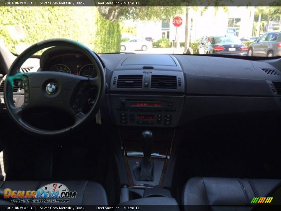 2004 BMW X3 3.0i Silver Grey Metallic / Black Photo #12