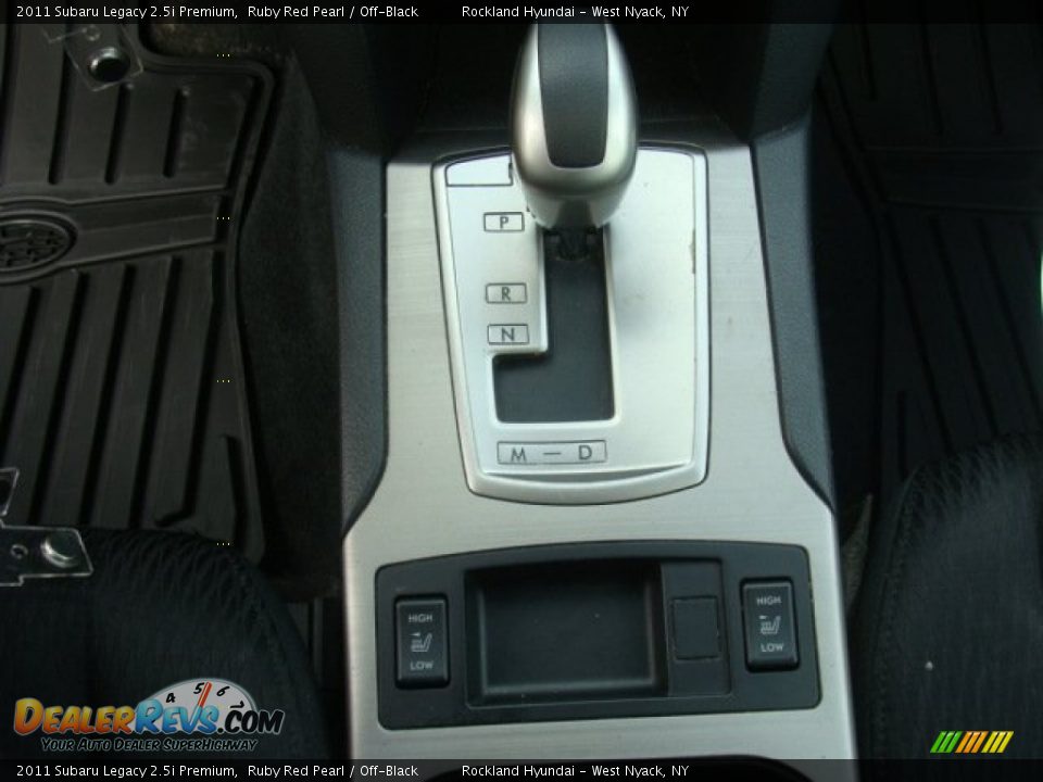2011 Subaru Legacy 2.5i Premium Ruby Red Pearl / Off-Black Photo #19