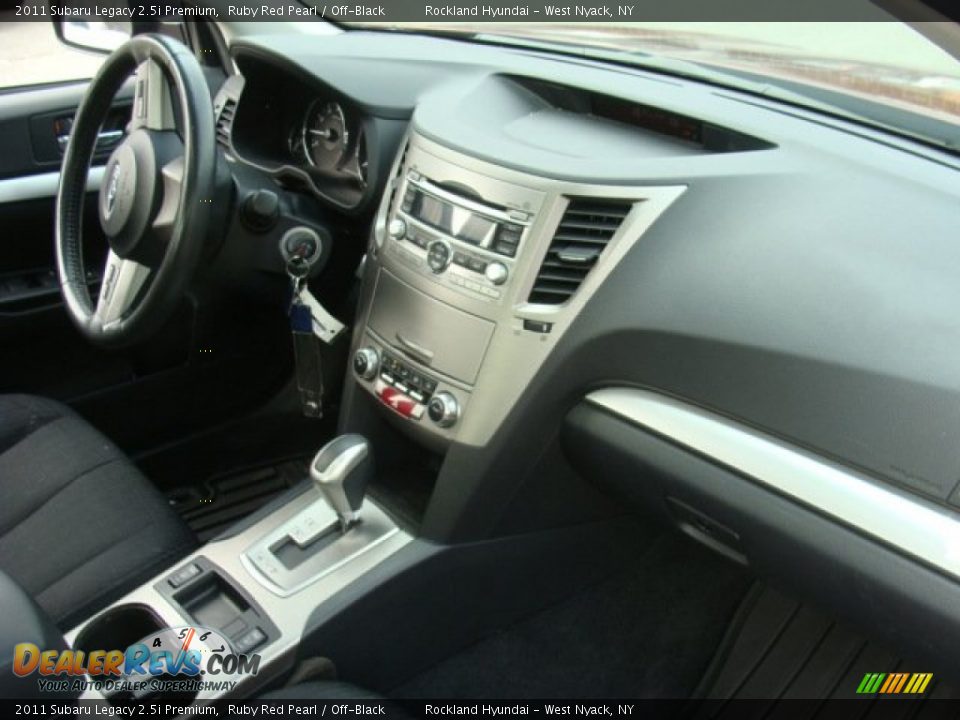2011 Subaru Legacy 2.5i Premium Ruby Red Pearl / Off-Black Photo #25