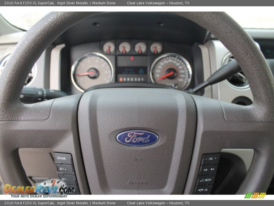 2010 Ford F150 XL SuperCab Steering Wheel Photo #23