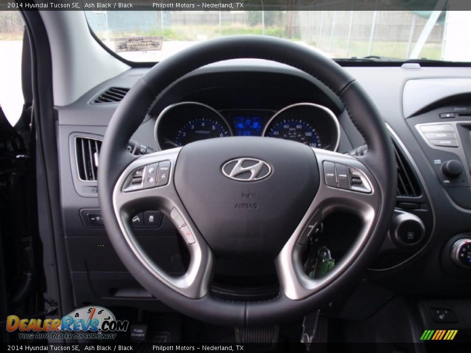 2014 Hyundai Tucson SE Ash Black / Black Photo #31