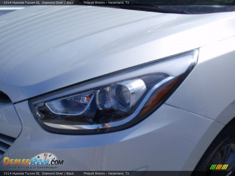 2014 Hyundai Tucson SE Diamond Silver / Black Photo #9