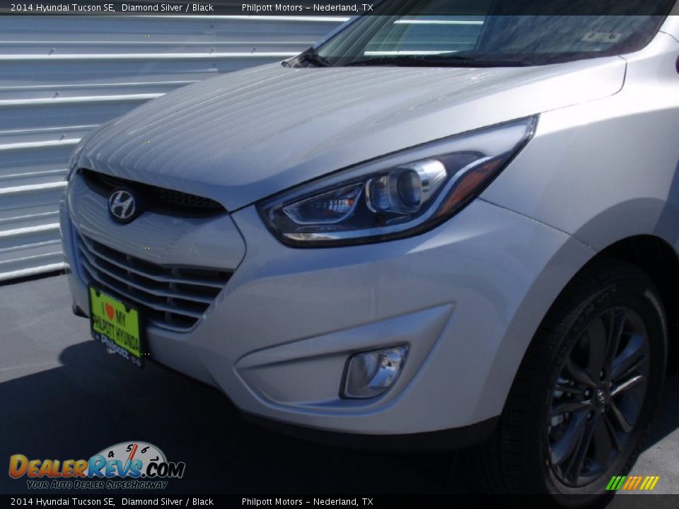 2014 Hyundai Tucson SE Diamond Silver / Black Photo #11
