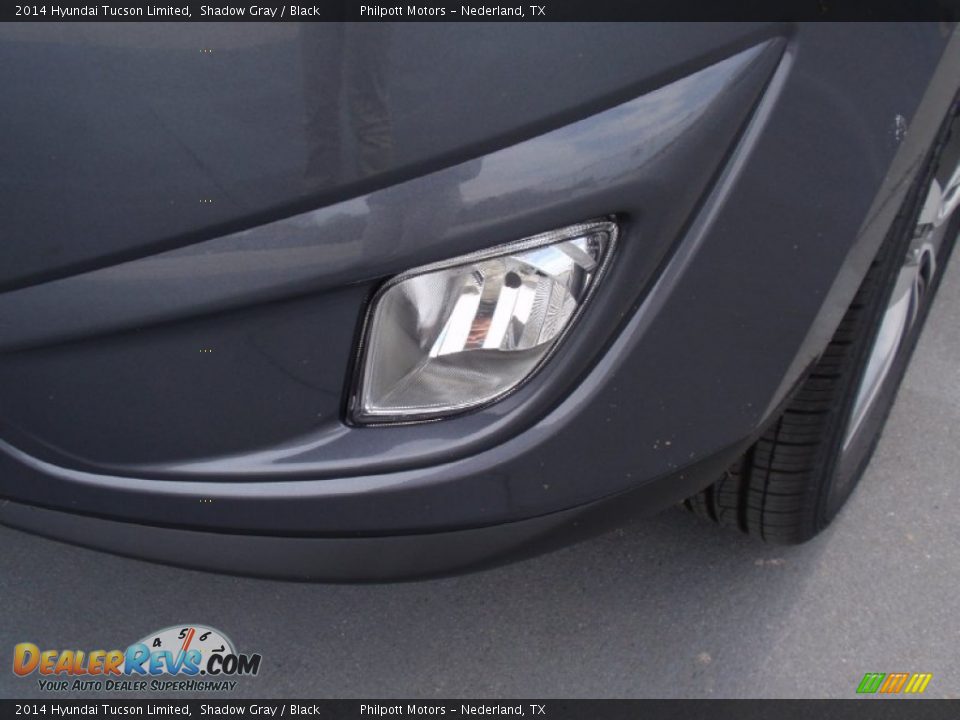 2014 Hyundai Tucson Limited Shadow Gray / Black Photo #10