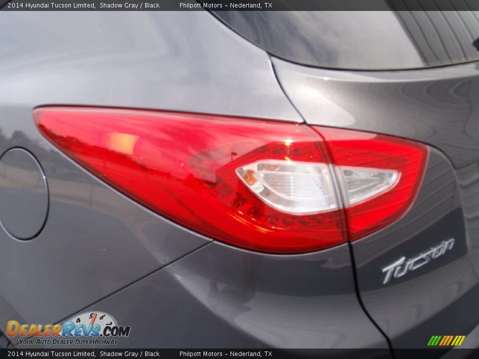 2014 Hyundai Tucson Limited Shadow Gray / Black Photo #13
