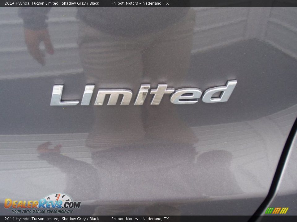 2014 Hyundai Tucson Limited Shadow Gray / Black Photo #15