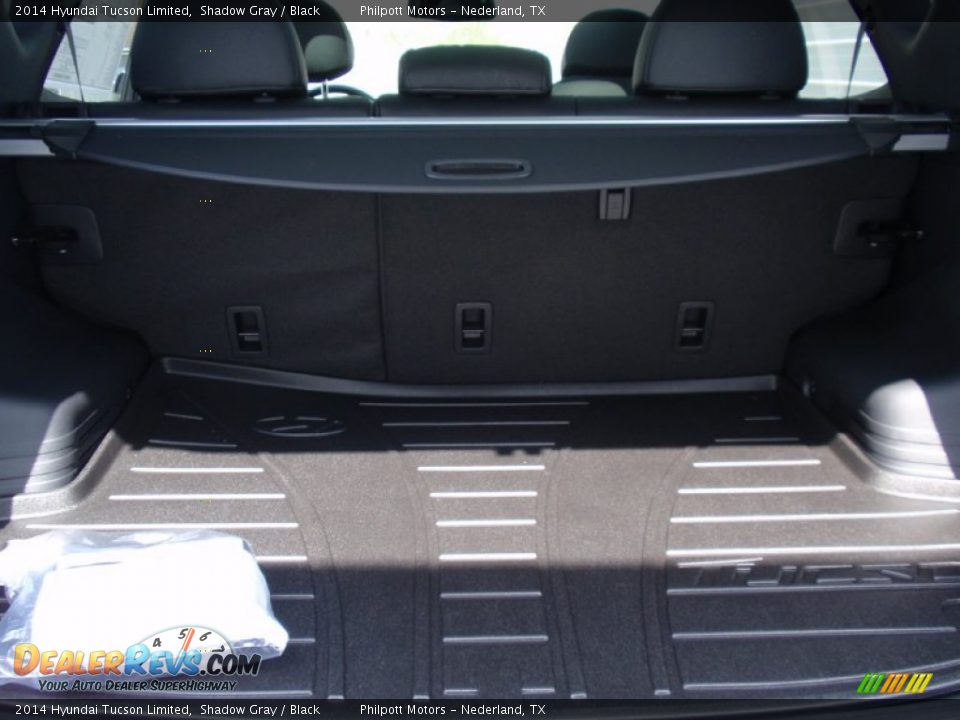2014 Hyundai Tucson Limited Shadow Gray / Black Photo #22
