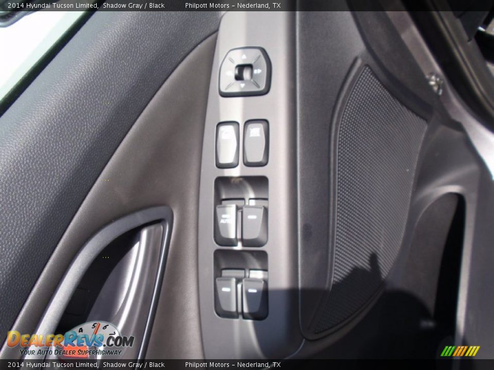 2014 Hyundai Tucson Limited Shadow Gray / Black Photo #25