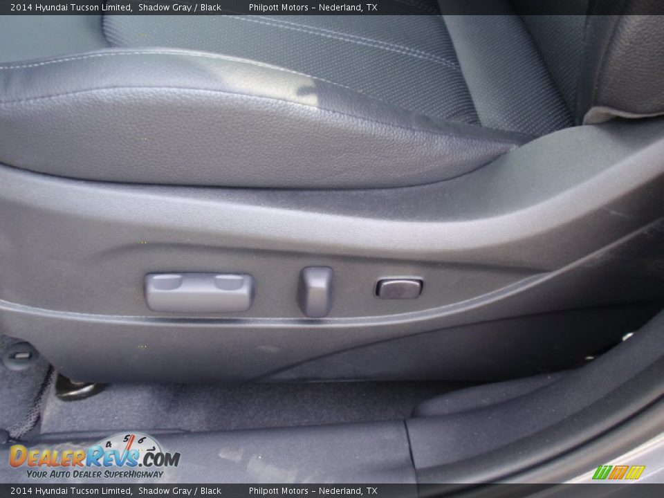 2014 Hyundai Tucson Limited Shadow Gray / Black Photo #28