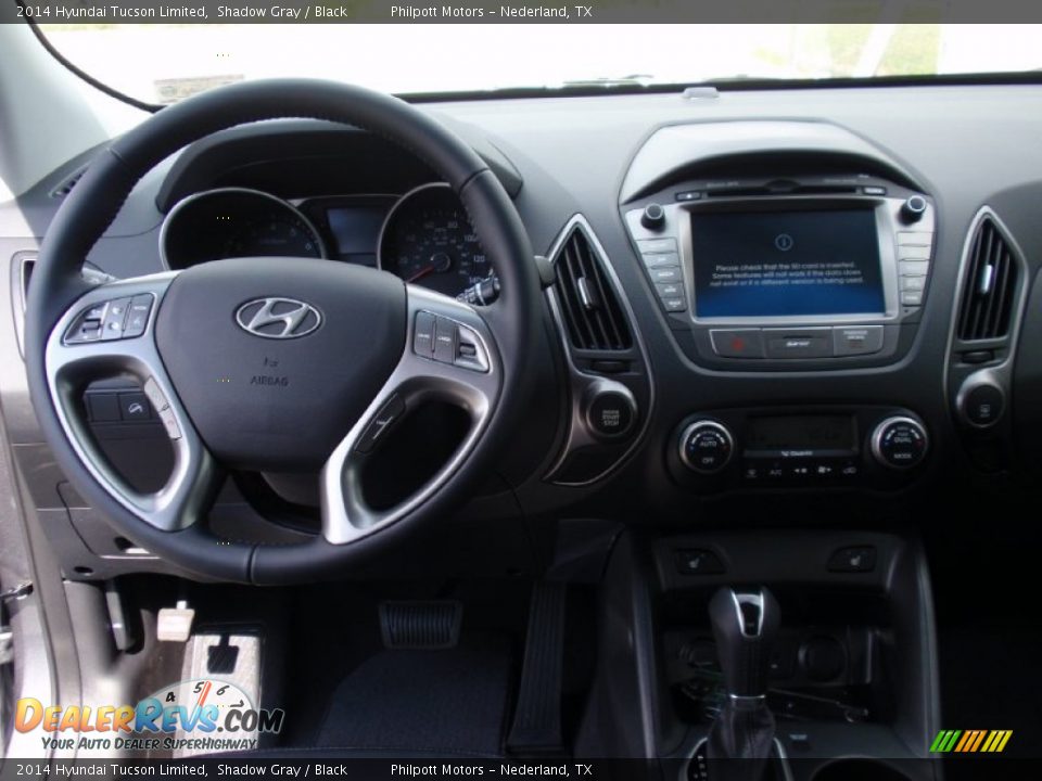 2014 Hyundai Tucson Limited Shadow Gray / Black Photo #29
