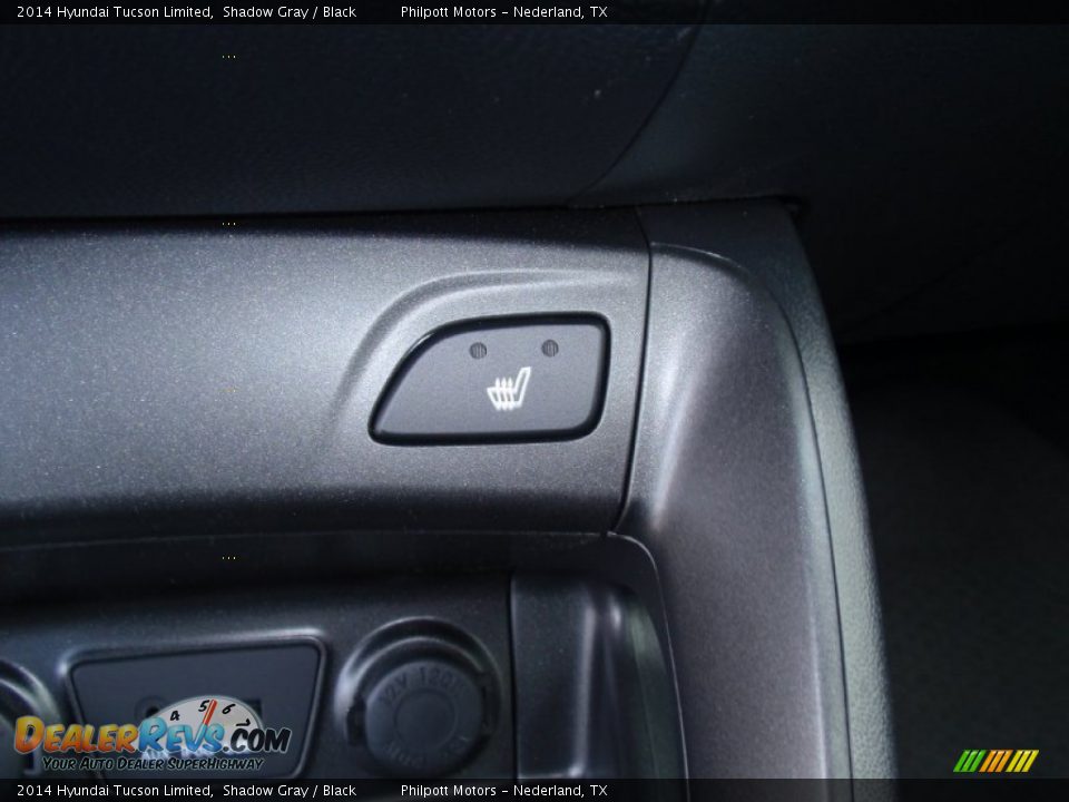 2014 Hyundai Tucson Limited Shadow Gray / Black Photo #31