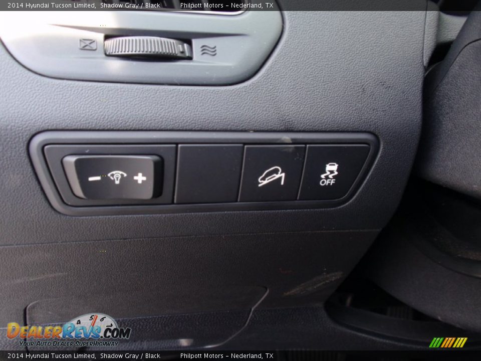 2014 Hyundai Tucson Limited Shadow Gray / Black Photo #34