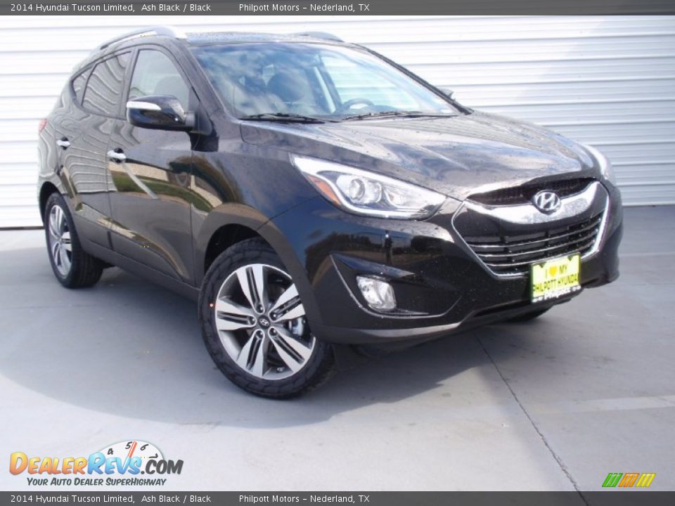 2014 Hyundai Tucson Limited Ash Black / Black Photo #2