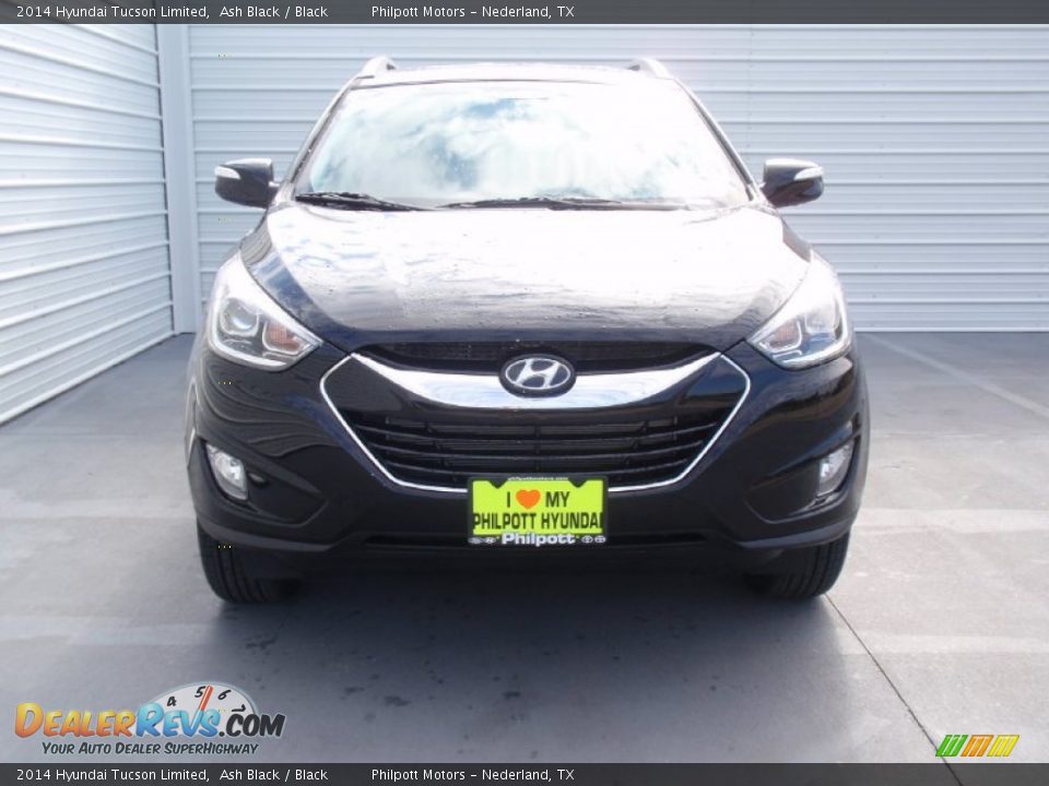 2014 Hyundai Tucson Limited Ash Black / Black Photo #8