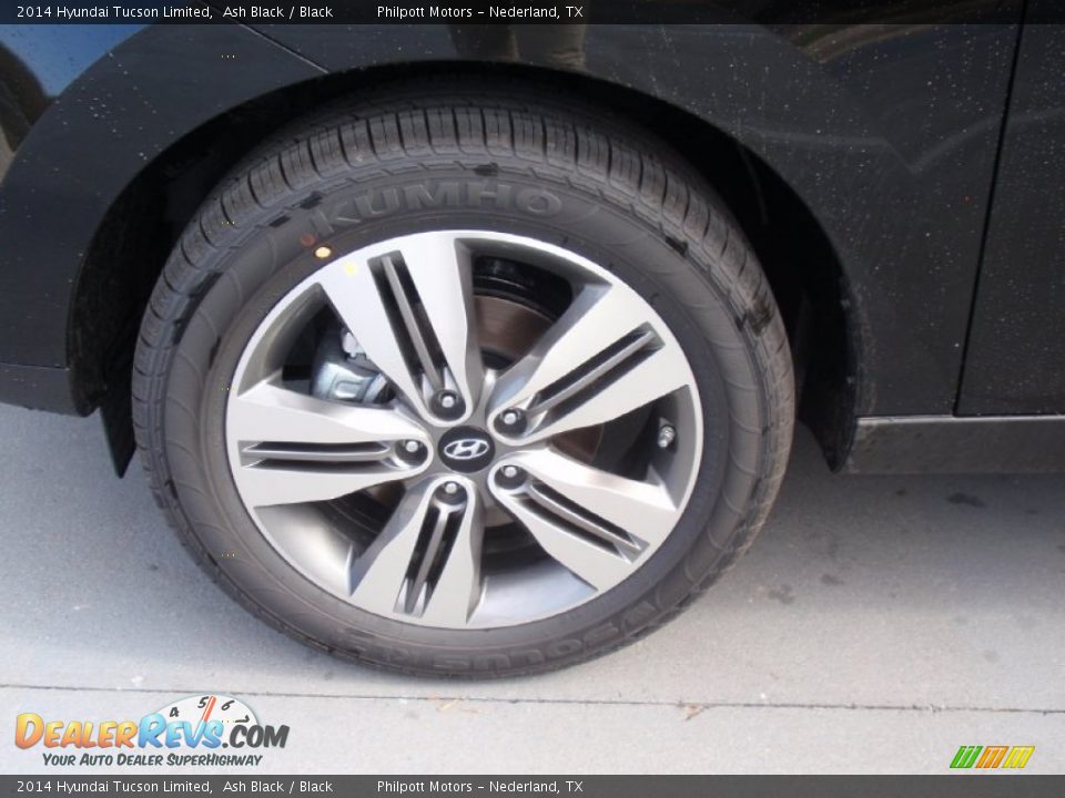 2014 Hyundai Tucson Limited Ash Black / Black Photo #12