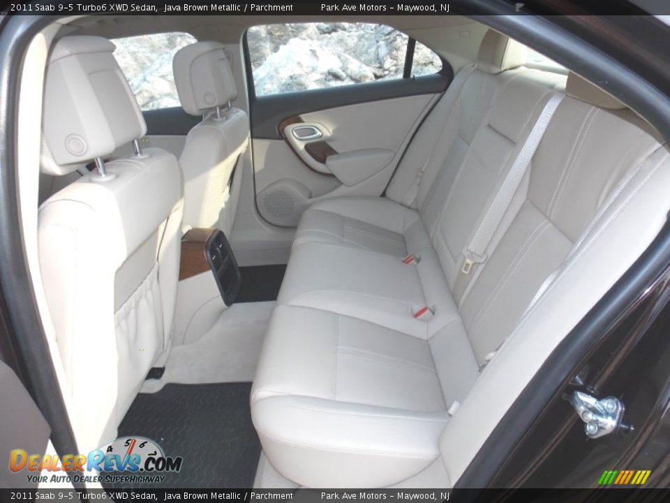 2011 Saab 9-5 Turbo6 XWD Sedan Java Brown Metallic / Parchment Photo #9