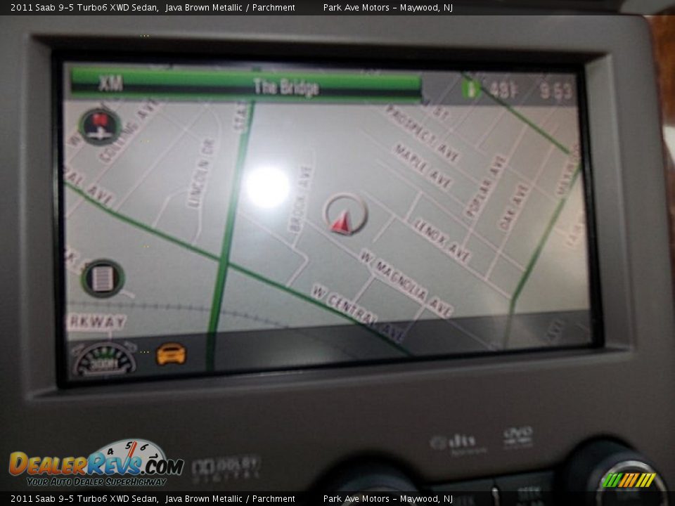 2011 Saab 9-5 Turbo6 XWD Sedan Java Brown Metallic / Parchment Photo #16