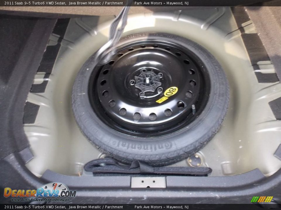 2011 Saab 9-5 Turbo6 XWD Sedan Java Brown Metallic / Parchment Photo #19