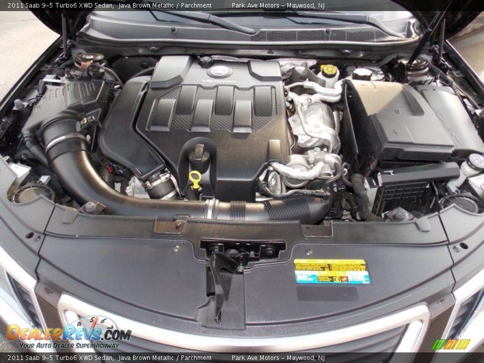2011 Saab 9-5 Turbo6 XWD Sedan Java Brown Metallic / Parchment Photo #20
