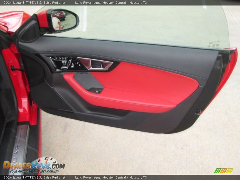 Door Panel of 2014 Jaguar F-TYPE V8 S Photo #13