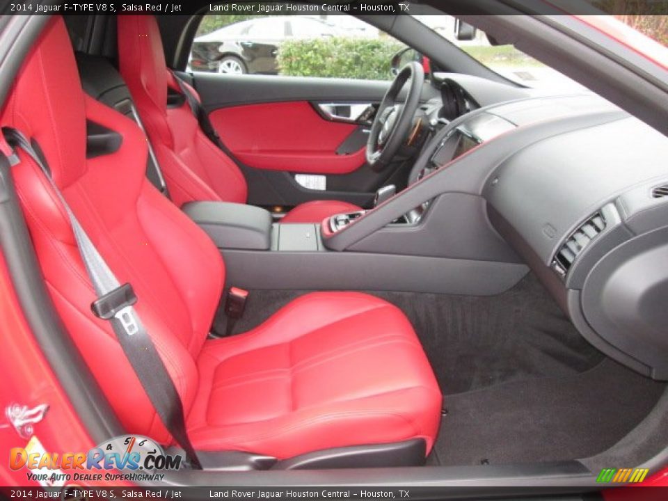 Front Seat of 2014 Jaguar F-TYPE V8 S Photo #14