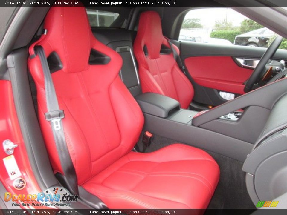 Front Seat of 2014 Jaguar F-TYPE V8 S Photo #15