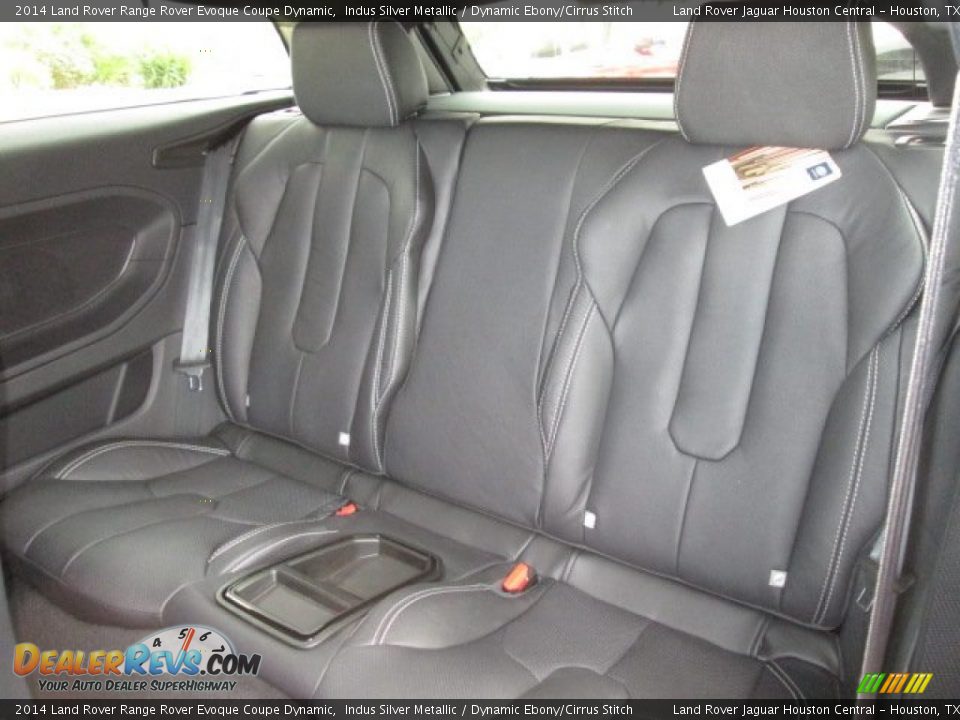 Rear Seat of 2014 Land Rover Range Rover Evoque Coupe Dynamic Photo #12