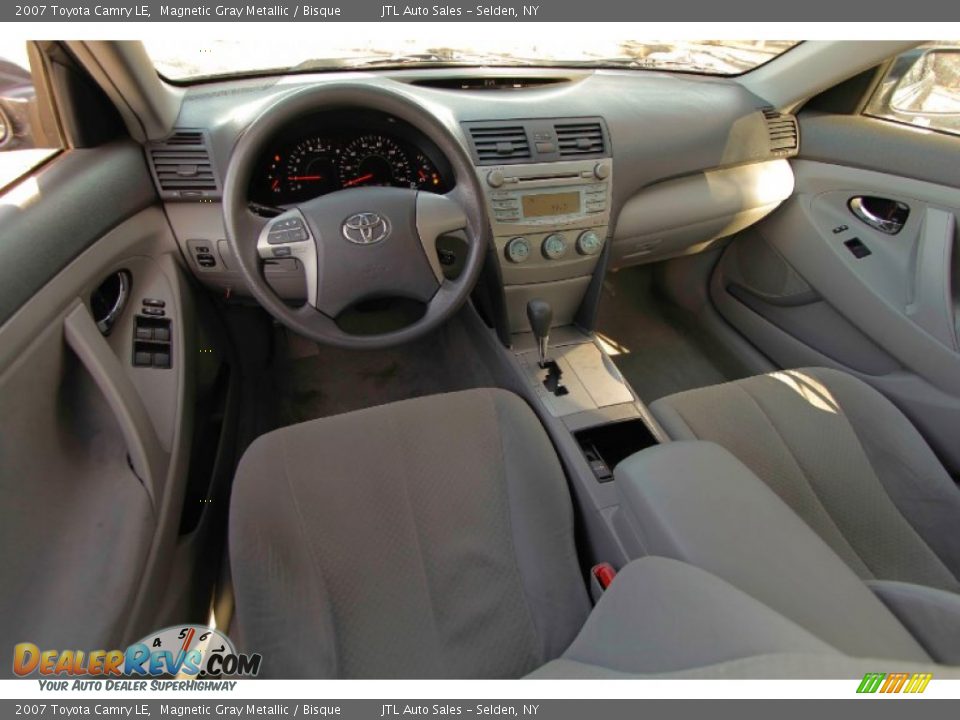 2007 Toyota Camry LE Magnetic Gray Metallic / Bisque Photo #11