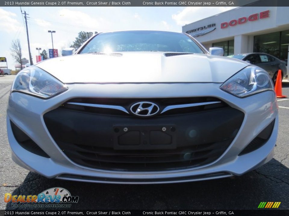 2013 Hyundai Genesis Coupe 2.0T Premium Circuit Silver / Black Cloth Photo #2