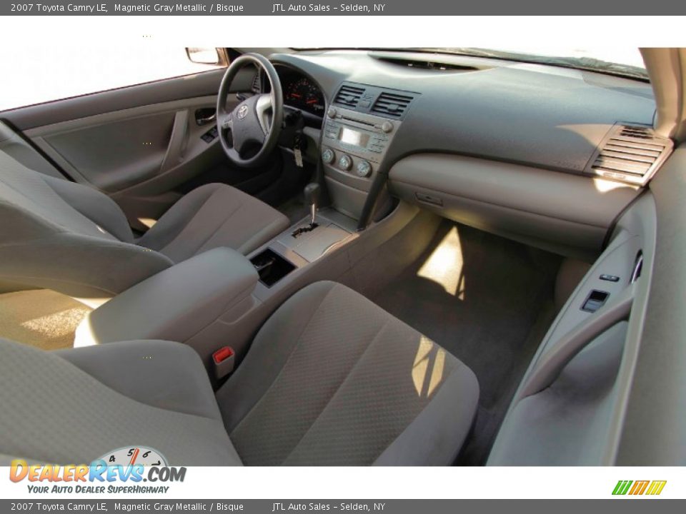 2007 Toyota Camry LE Magnetic Gray Metallic / Bisque Photo #12