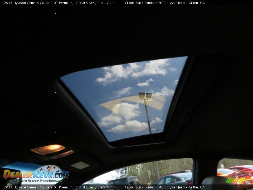 2013 Hyundai Genesis Coupe 2.0T Premium Circuit Silver / Black Cloth Photo #11