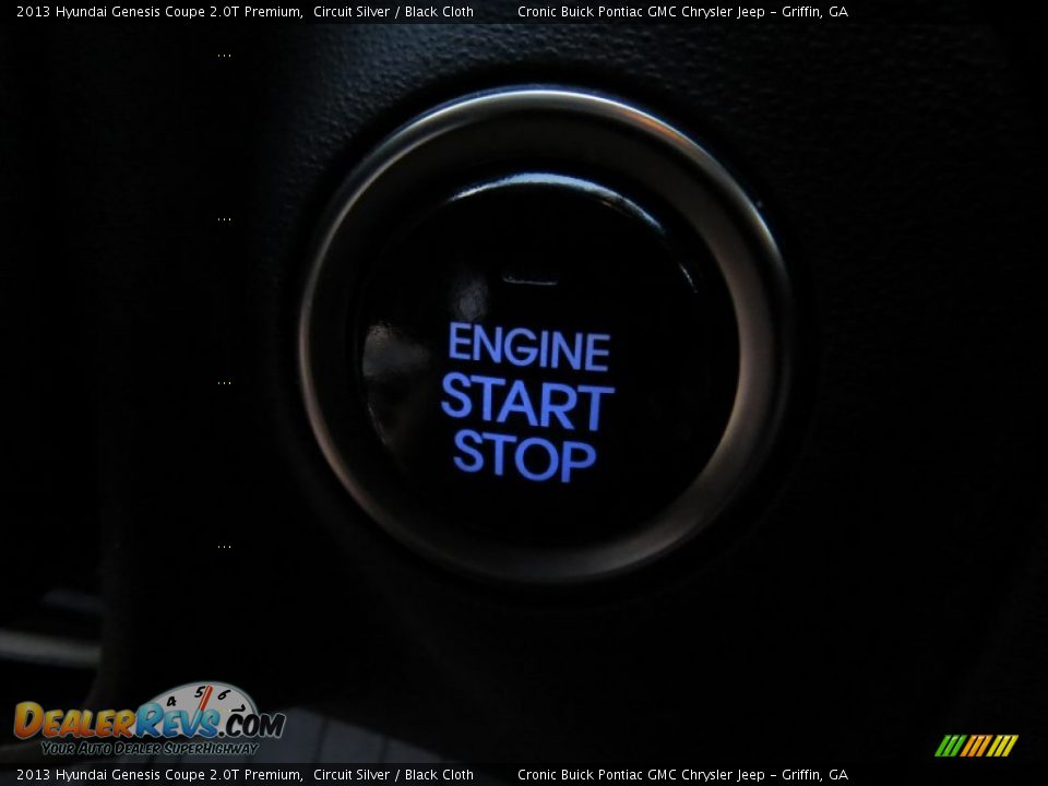 2013 Hyundai Genesis Coupe 2.0T Premium Circuit Silver / Black Cloth Photo #21