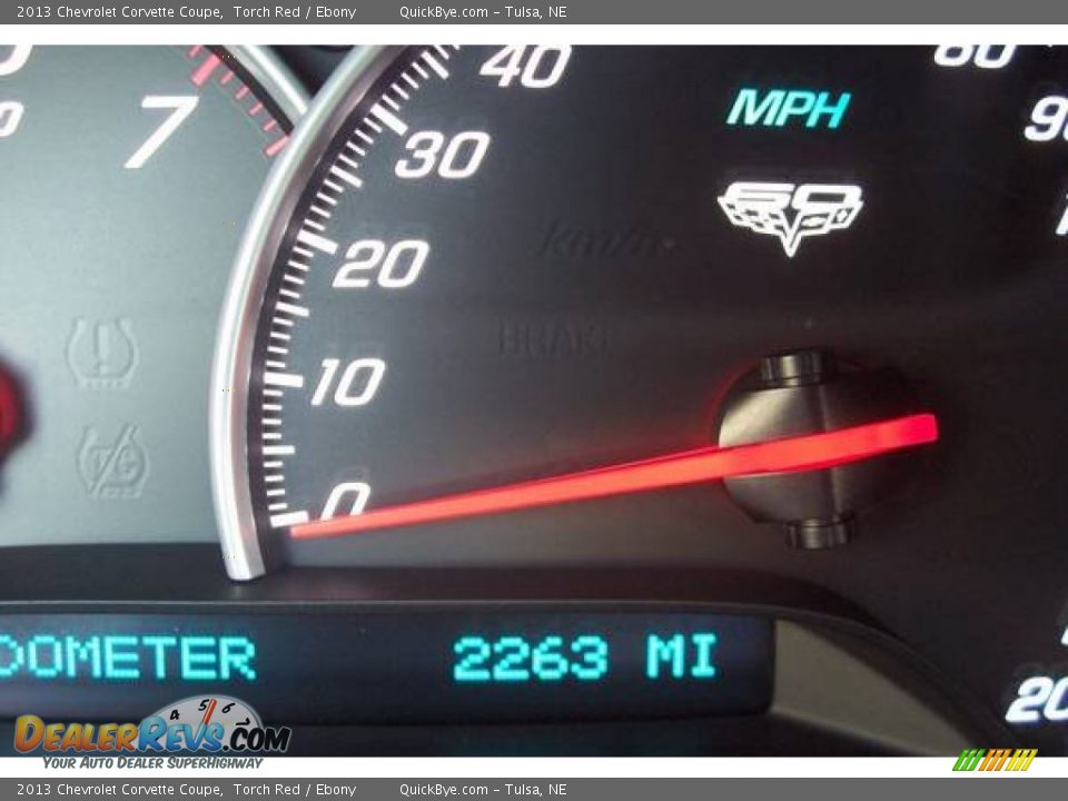2013 Chevrolet Corvette Coupe Torch Red / Ebony Photo #12