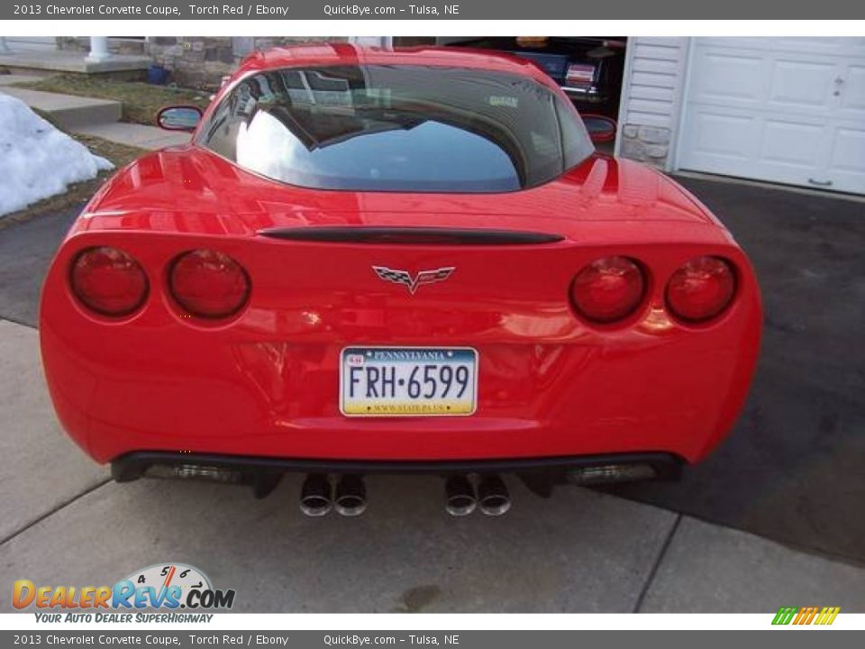 2013 Chevrolet Corvette Coupe Torch Red / Ebony Photo #17